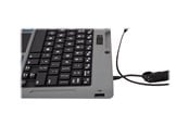 Tastatur - Gamber-Johnson LLC Gamber Johnson Rugged Lite - keyboard - with touchpad - QWERTY - US - Tastatur - Engelsk (USA) - Grå - 7160-1449-00