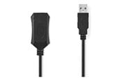 USB - Nedis CCGL60EXTBK200 USB cable - CCGL60EXTBK200