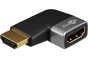 Skjermkabel - Pro Plus - HDMI - Angled Adapter 90° Vertical - Black - 4040849720109