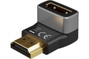 Skjermkabel - Pro plus - HDMI - Angled Adapter 270° Vertical - Black - 4040849720116