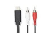 Lydkabel - Nedis CCGL64240BK10 audio cable - CCGL64240BK10