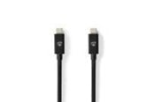 USB - Nedis USB Cable | USB 4.0 Gen 3x2 | USB-C™ Male | USB-C™ Male - CCGL66040BK10