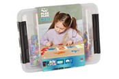 Byggesett - Plus-Plus - ABC & 123 Storage Box / 2000 pcs - 3923