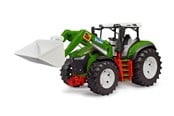 Leketøysbil - Bruder Roadmax tractor with frontloader toy - BR3451