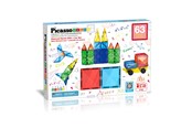 Byggesett - PicassoTiles Diamantserie Magnetiske Fliser sett 63 deler byggesett - PT63