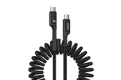USB - Baseus Fast Charging Cable USB-C to USB-C  Fish-Eye - 100watt - 1m coilled - Black - P10320203111-00