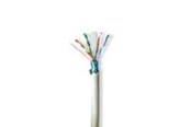 Nettverkskabel - Nedis Network Cable Roll | CAT6 | Stranded | F/UTP | Bare Copper - Grå - 50m - CCBG8526GY50