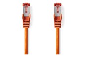 Nettverkskabel - Nedis CCGL85221OG100 networking cable - Oransje - 10m - CCGL85221OG100