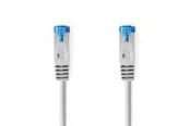 Nettverkskabel - Nedis CAT6a Network Cable | S/FTP | RJ45 Male | RJ45 Male - Grå - 1m - CCGL85330GY10
