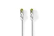 Nettverkskabel - Nedis CAT7 Network Cable | S/FTP | RJ45 Male | RJ45 Male - Grå - 0.5m - CCGL85420WT05