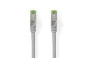 Nettverkskabel - Nedis Cat 8.1 Network Cable | S/FTP | RJ45 Male | RJ45 Male - Grå - 20m - CCGL85520GY200