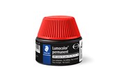 Skrive- & Tegneverktøy - Staedtler Refill ink Lumocolor permanent Red 4 pcs. - 487 17-2