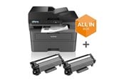 Skriver - Brother MFC-L2827DWXL - multifunction printer - B/W Multifunksjon - Sort/hvit - Laser - MFCL2827DWXLRE1