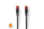 Nettverkskabel - Nedis CAT6 Network Cable | RJ45 Male | RJ45 Male | U/UTP | 75.0 m - Svart - 5m - CCGL85900BK750