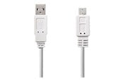 USB - Nedis - USB cable - USB to Micro-USB Type B - 1 m - CCGP60410WT10