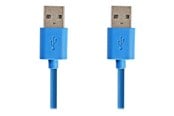 USB - Nedis - USB cable - USB Type A to USB Type A - 2 m - CCGP61000BU20