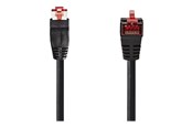 Nettverkskabel - Nedis network cable - 1 m - black - Svart - 1meter - CCGP85227BK10
