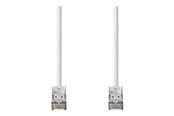 Nettverkskabel - Nedis patch cable - 15 cm - white - Hvit - 0.1m - CCGP85520WT015