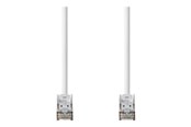 Nettverkskabel - Nedis patch cable - 25 cm - white - Hvit - 0.25m - CCGP85520WT025