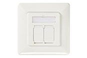 Tilbehør - Nedis flush mount outlet - CCGP89250IV
