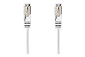 Nettverkskabel - Nedis patch cable - 7.5 m - white - Hvit - 7.5m - CCGT85320WT75