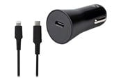 Mobil - Adaptere og ladere - Nedis car power adapter - 24 pin USB-C - 20 Watt - CCPDL20W111BK