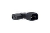 Diverse kabel - Nedis Extension Plug | IEC-320-C13 | IEC-320-C14 | Angled Left - CEGB11903BK