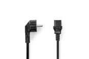 Strømkabel (intern) - Nedis Power Cable | Plug with earth contact male | IEC-320-C13 - CEGL10015BK20
