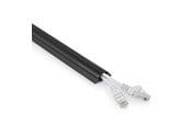 Kabelordner/Kabelstrømpe - Nedis CMDT3312BK500 cable organizer - CMDT3312BK500