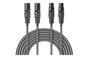 Lydkabel - Nedis OnStage series audio extension cable - 1.5 m - COTH15030GY15