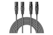 Lydkabel - Nedis OnStage series audio extension cable - 5 m - COTH15030GY50