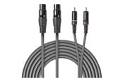Lydkabel - Nedis OnStage series audio cable - 3 m - COTH15230GY30