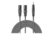 Lydkabel - Nedis OnStage series audio cable - 3 m - COTH15310GY30