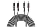 Lydkabel - Nedis OnStage series audio cable - 1.5 m - COTH24200GY15