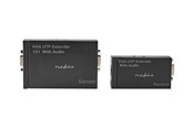 Repeater, forsterkere, bridges og transceivere - Nedis CREP5930BK - transmitter and receiver - video/audio extender - VGA - CREP5930BK
