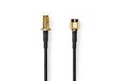Antennekabler - Nedis CSGB02010BK10 coaxial cable - CSGB02010BK10