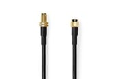Antennekabler - Nedis CSGB02400BK100 coaxial cable - CSGB02400BK100