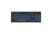 Tastatur - Keychron V5 MAX QMK/VIA Wireless RGB Hot Swap Jupiter Red - Carbon Black - Gamingtastatur - Nordisk - Svart - V5M-D1-BO