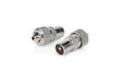 Antennekabler - Nedis IEC (Coax) Connector | Straight | Male | Nickel Plated | 75 Ohm - CSGB40902ME