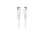 Antennekabler - Nedis Satellite & Antenna Cable | F Male | F Male | Nickel Plated - CSGB41300WT10