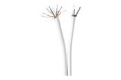 Diverse kabel - Nedis Coax / CAT6 Combination Cable - bulk aerial/network cable - 25 m - CSGG4500WT250