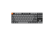 Tastatur - Keychron K1 MAX QMK/VIA Wireless RGB Hot Swap Low Profile Red - Gray - Tastatur - Uten talltastatur - Nordisk - Grå - K1M-H1-BO