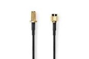 Antennekabler - Nedis SMA Cable | SMA Male | SMA Female | Gold Plated - CSGL02010BK10