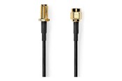 Antennekabler - Nedis CSGL02010BK30 coaxial cable - CSGL02010BK30