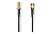 Antennekabler - Nedis CSGL02010BK50 coaxial cable - CSGL02010BK50