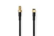 Antennekabler - Nedis SMA Cable | SMA Male | SMA Female | Gold Plated | 50 Ohm - CSGL02400BK50