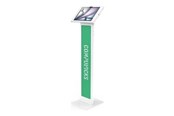 Skjermholder - Compulocks iPad Pro M4/iPad Air M2 2024 Enclosure Brandable Floor Stand - Apex BrandMe - 140W11PAPX4W