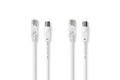 Antennekabler - Nedis CSGL4500WT15 coaxial cable - CSGL4500WT15