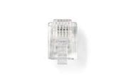 Telefon-kabel - Nedis Telecom Connector | Connector type: RJ11 | Straight - CTGB90923TP