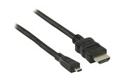 Skjermkabel - Nedis HDMI cable with Ethernet - 2 m - CVGB34700BK20